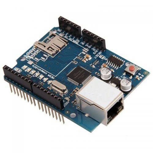 Tinklo priedėlis W5100 Arduino valdikliams Tinklo priedėlis W5100 Arduino valdikliams