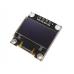 OLED ekranas 0.96" 128x64px 4pin (mėlynas)