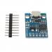 ATTINY85 valdiklis (microUSB) ATTINY85 valdiklis (microUSB)