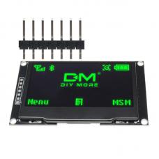 OLED ekranas 2.24" 128x64px 7pin (žalias)
