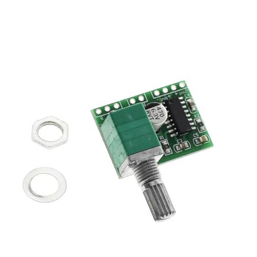 2x3W audio stiprintuvas PAM8403 su potenciometru 2x3W audio stiprintuvas PAM8403 su potenciometru