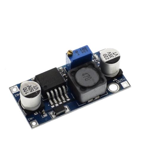 DC/DC įtampos keitiklis iš 3-40V į 1.25-35V 3A LM2596 (STEP DOWN) DC/DC įtampos keitiklis iš 3-40V į 1.25-35V 3A LM2596 (STEP DOWN)