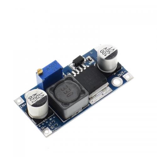 DC/DC įtampos keitiklis iš 3-32V į 5-35V 4A XL6009 (STEP UP) DC/DC įtampos keitiklis iš 3-32V į 5-35V 4A XL6009 (STEP UP)