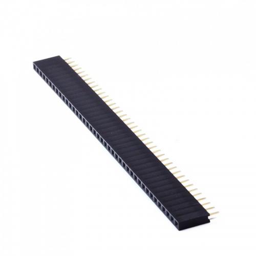 Lizdų juosta 2.54mm 1x40 Lizdų juosta 2.54mm 1x40