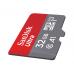 32GB 10 klasės microSD kortelė su adapteriu