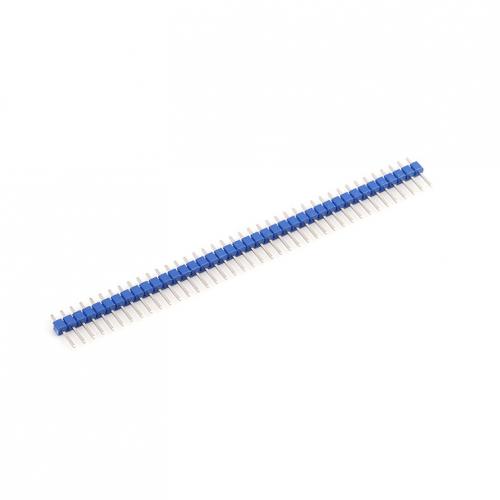Kontaktų juosta 2.54mm 1x40 (mėlyna) Kontaktų juosta 2.54mm 1x40 (mėlyna)