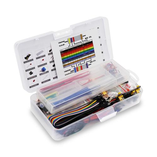 Elektronikos komponentų rinkinys MAXI (su dėžute)