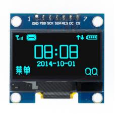 OLED ekranas 1.3" 128x64px 7pin (mėlynas)