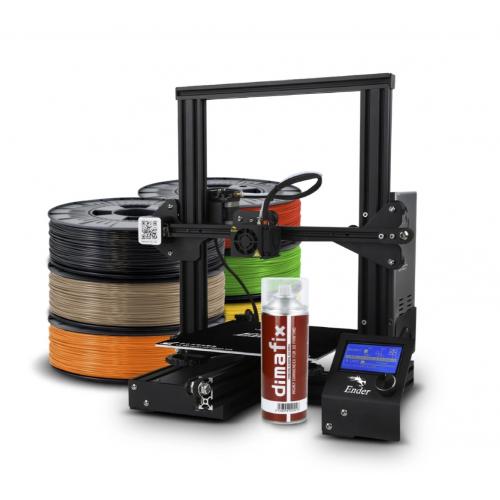 3D spausdintuvas- Ender-3 su priedais startui 3D spausdintuvas- Ender-3 su priedais startui
