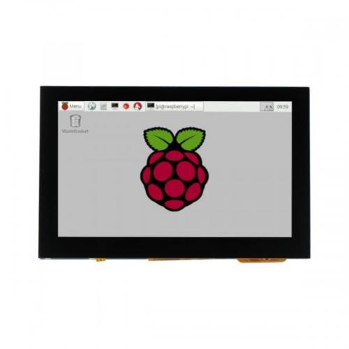 Lietimui jautrus ekranas LCD 4,3'' 800x480px DSI for Raspberry Pi - Waveshare 16239 Lietimui jautrus ekranas LCD 4,3'' 800x480px DSI for Raspberry Pi - Waveshare 16239