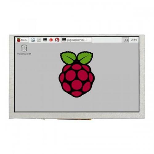 Ekranas DPI - LCD IPS 5'' 800x480px Raspberry Pi 4B/3B+/3B/Zero - Waveshare 16381 Ekranas DPI - LCD IPS 5'' 800x480px Raspberry Pi 4B/3B+/3B/Zero - Waveshare 16381