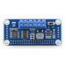 Dviejų kanalų nuolatinės srovės variklio valdiklis, I2C sąsaja - priedėlis skirtas Raspberry Pi - Waveshare 15364