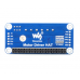 Dviejų kanalų nuolatinės srovės variklio valdiklis, I2C sąsaja - priedėlis skirtas Raspberry Pi - Waveshare 15364