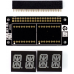 PiMoroni - 4x ekranas su 14 segmentų I2C moduliu Raspberry Pi