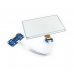 El. popierius E-Ink 7.5 800x480px - priedėlis su ekranu Raspberry Pi - Waveshare 13504