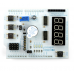 Velleman VMA209 jutikliai LM35 + DS18B20 - daugiafunkcis Arduino skydas