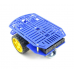 Magician Chassis v2 - 3 ratu robotu vaziuokle su nuolatinės sroves varikliu + priedai