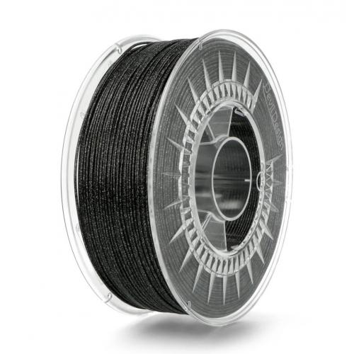 Plastikas Devil Design PLA 1,75mm 1kg - Galaxy Black Plastikas Devil Design PLA 1,75mm 1kg - Galaxy Black